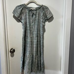 🛍️ LOFT Multicolor Plaid dress